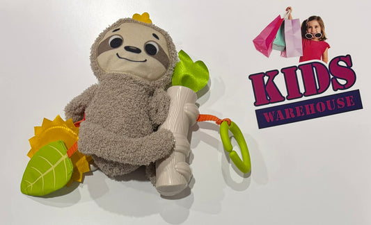 Fisher-Price Sloth Plush Baby Sensory Toy