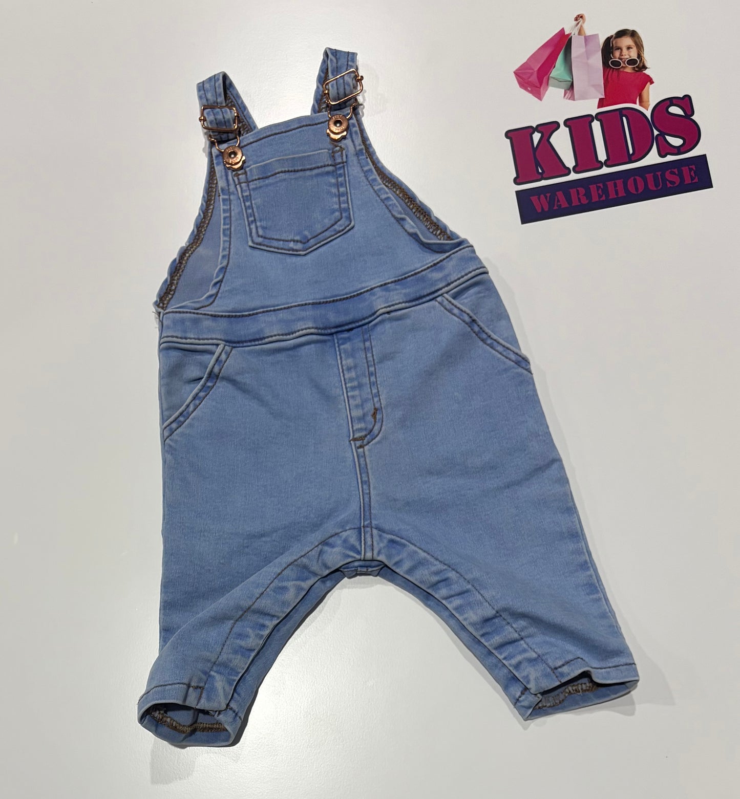 Seed Heritage Denim Overalls Size 00