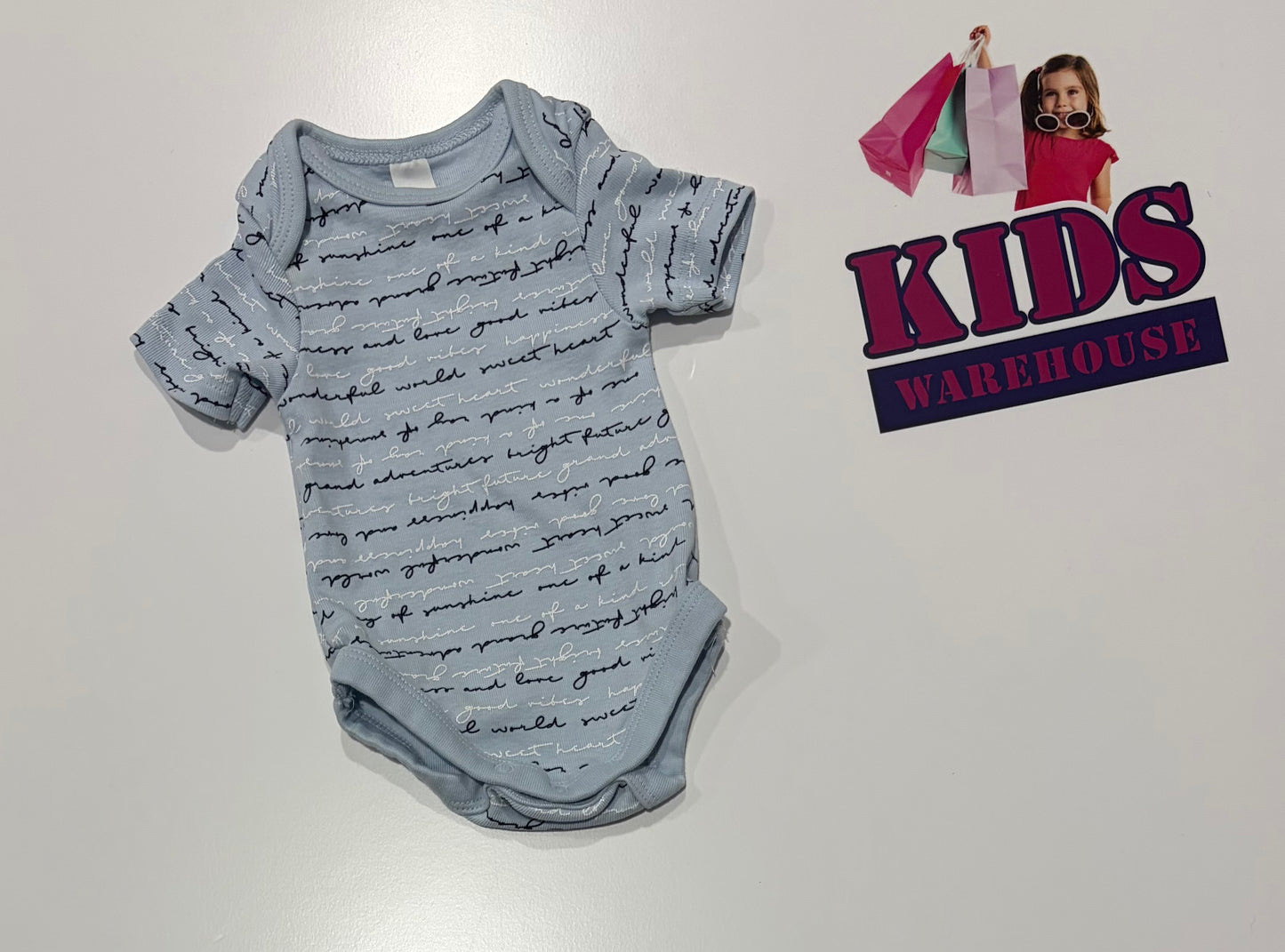 Dymples Blue Bodysuit Size 00000