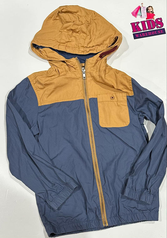 Milkshake Blue & Brown Jacket Size 8