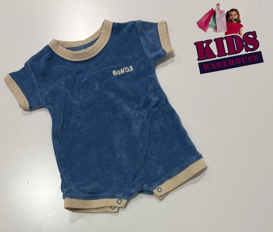 Bonds Blue, White Jumpsuit Size 000