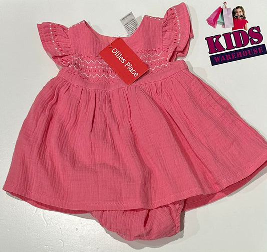 New Ollies Place Pink Bodysuit Dress Size 00