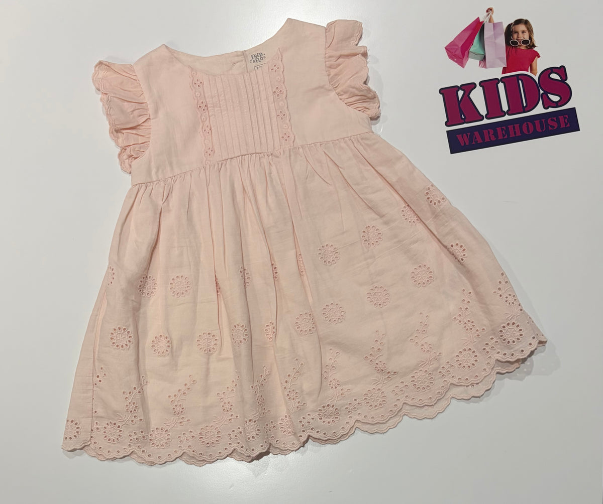 Fred & Flo Pink Dress Size 0