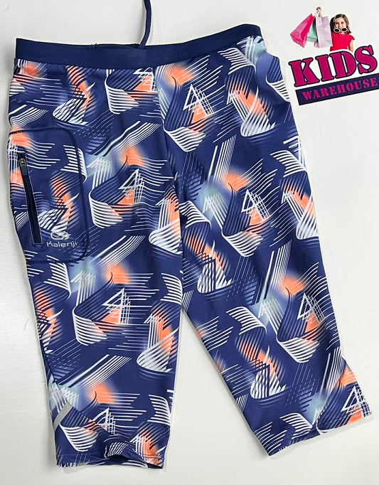 Decathlon Blue & Orange Pants Size 12