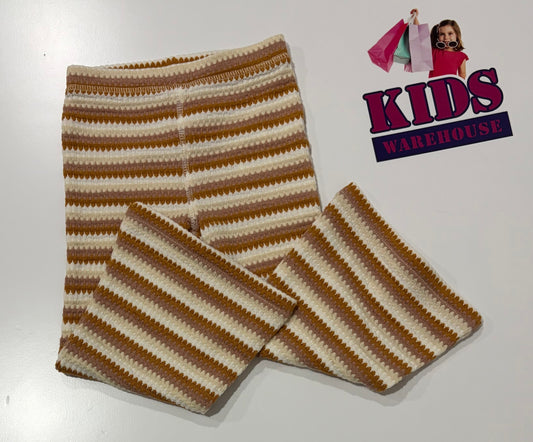 Ripcurl Brown, White Stripe Pants Size 1