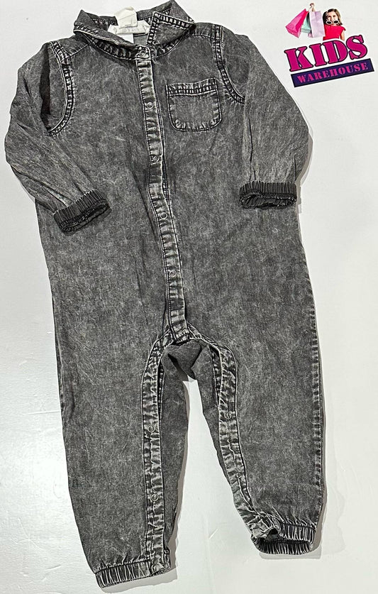 Cotton On Grey Jumpsuit Size 2