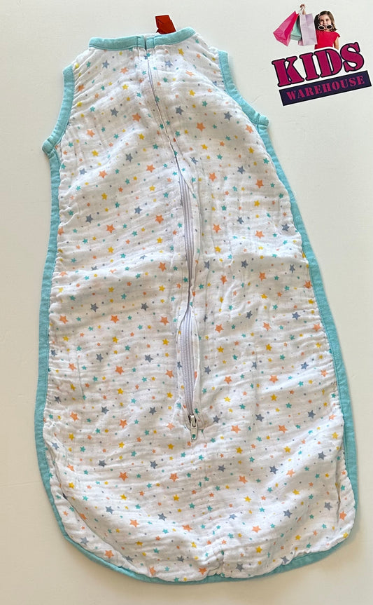 Snugtime Muslin Blue with Stars Growbag Size 00