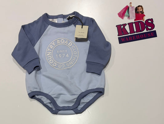 Not Used Country Road Blue Bodysuit Size 00