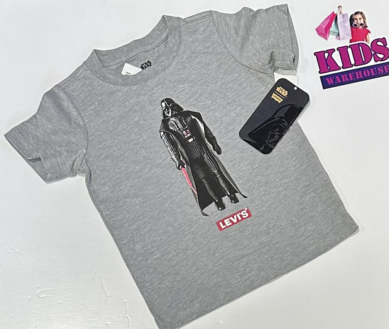 New Levi’s Grey Star Wars Top Size 3 (RRP $22)