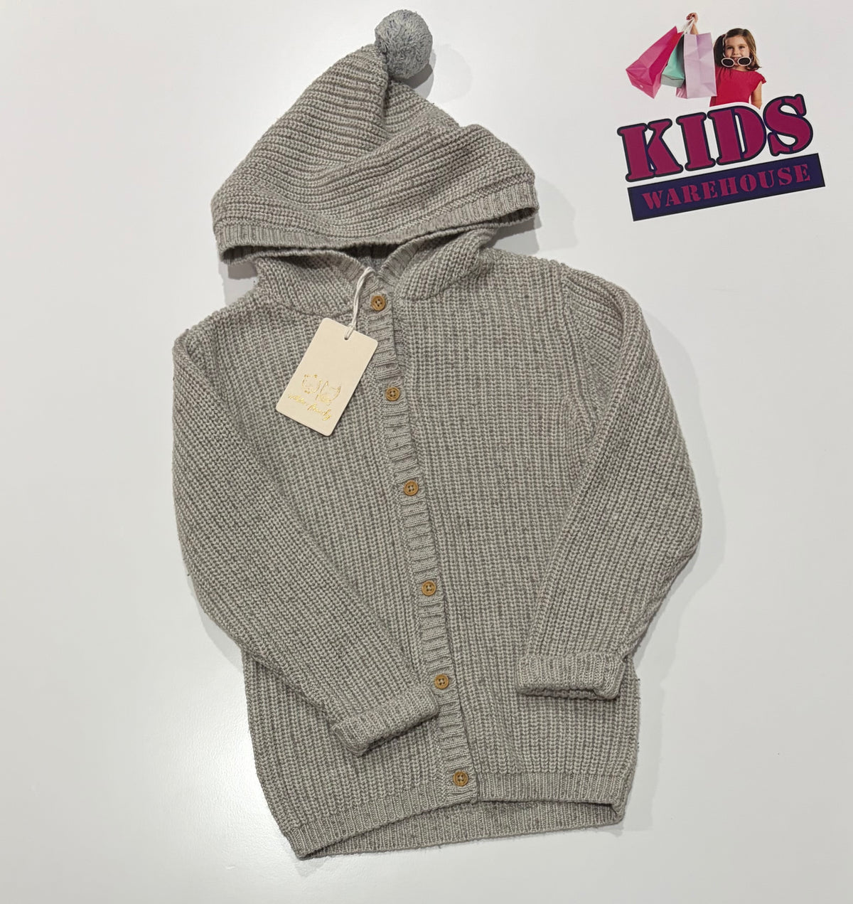 Not Used Wilson + Frenchy Grey Knit Jacket Size 1
