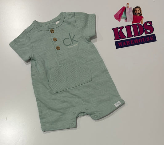 Calvin Klein Green Jumpsuit Size 000