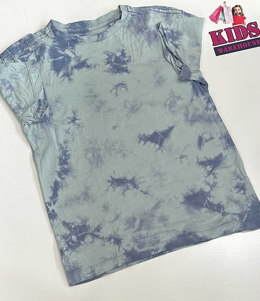 Target Blue Tie Die Top Size 7