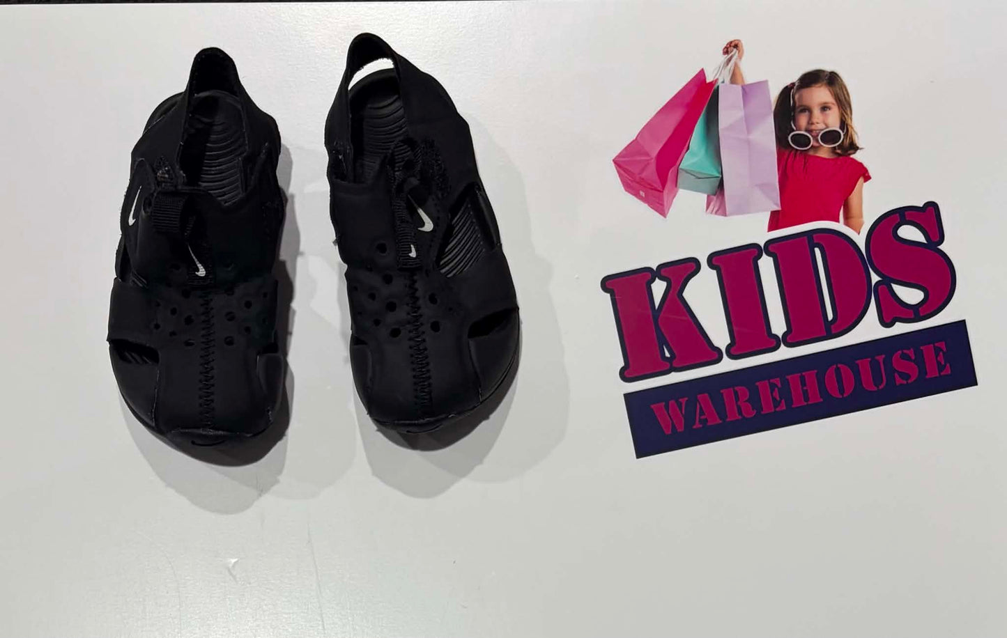 Nike Black Sandals Size US3.5/UK3 (Toddler)