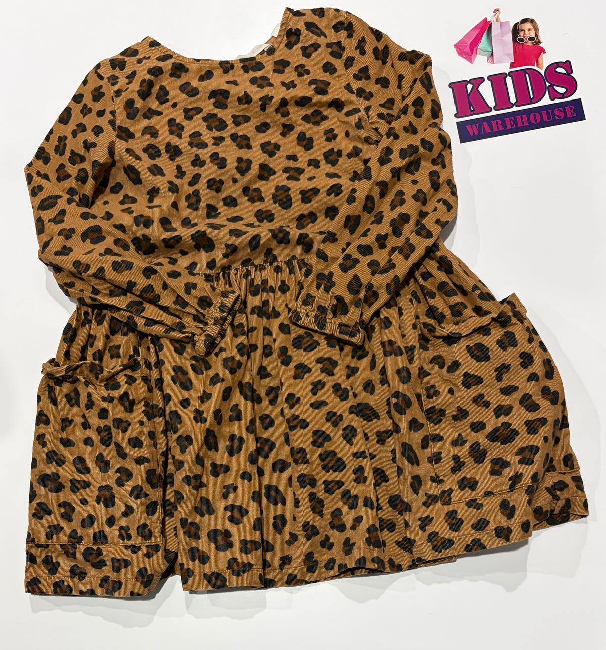 Country Road Brown, Leopard Print Dress Size 7