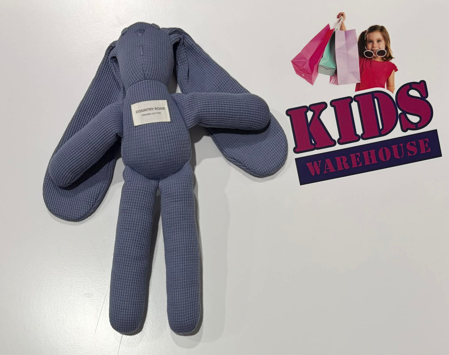 Country Road Blue Rabbit Plushie