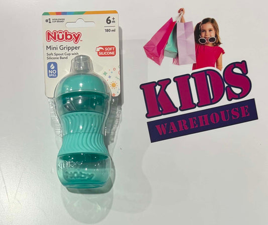 Not Used Nûby Blue Grippy Soft Spout Cup