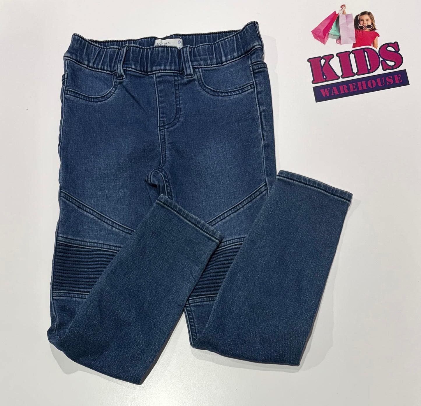 Denim Stretch Pants Size 8