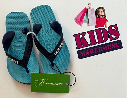 New Havaianas Blue Thongs Size US6/UK5 (Toddler/Child)