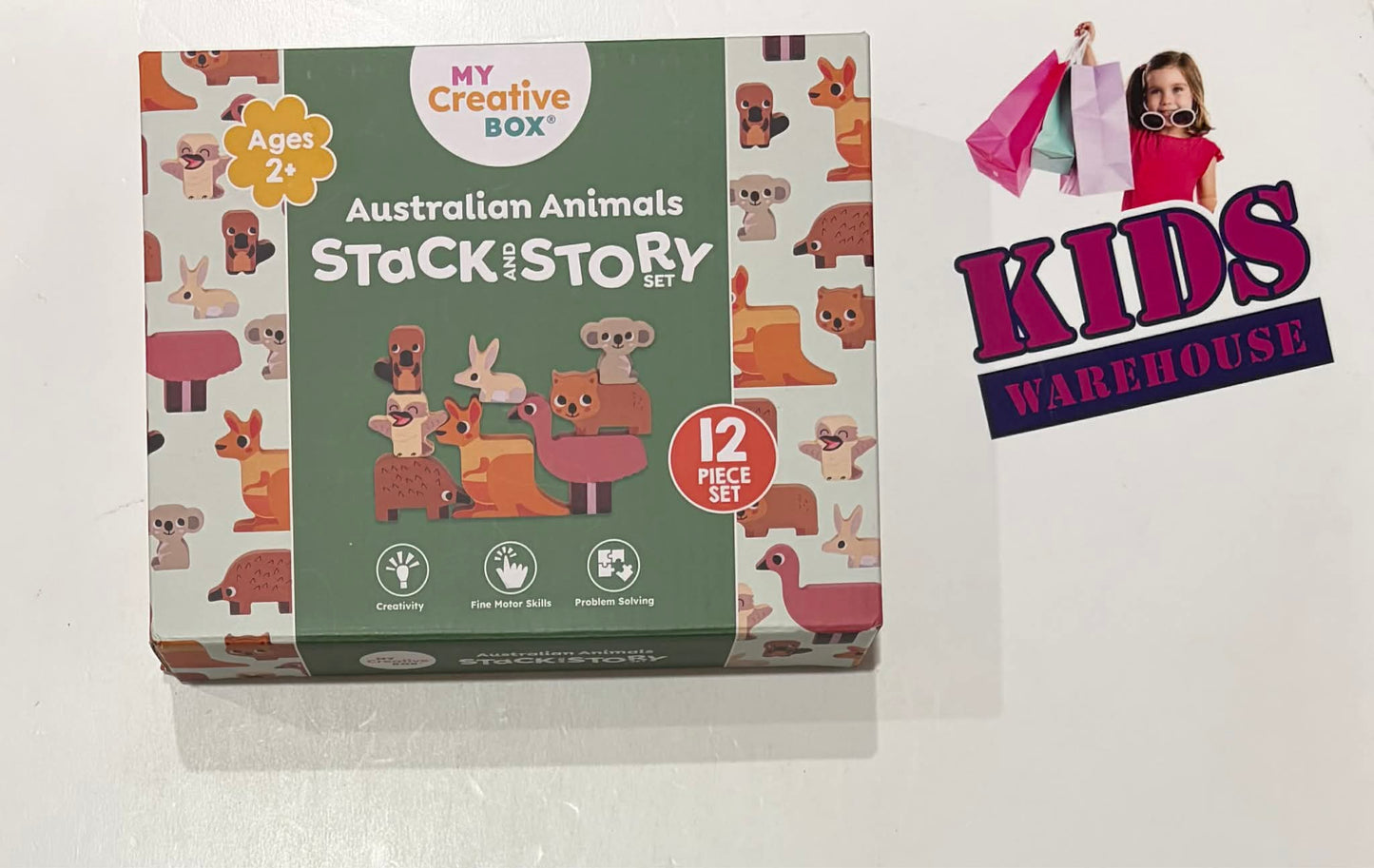 My Creative Box Australian Animals Stack And Story Set