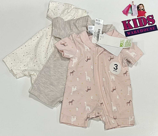 New Premmie Anko 3 Piece Bodysuits Size 00000 (RRP $18)
