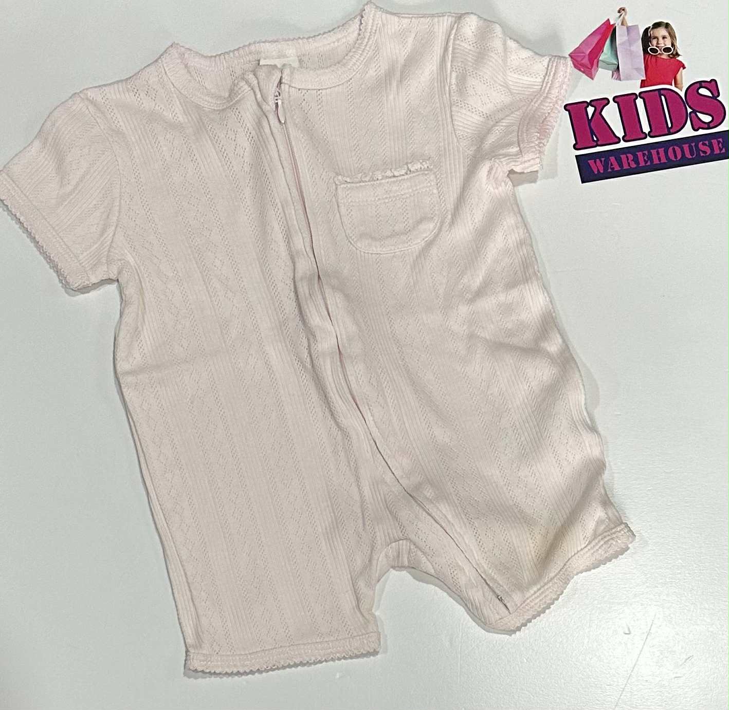 Bebe Light Pink Bodysuit Size 1