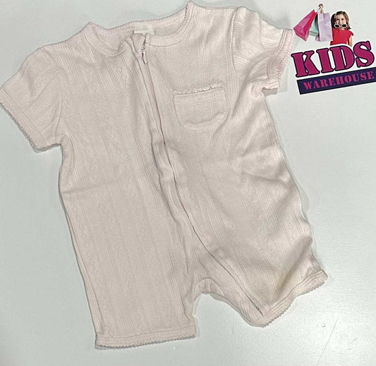 Bebe Light Pink Bodysuit Size 1