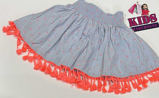 Seed Heritage Blue & Pink Skirt Size 7