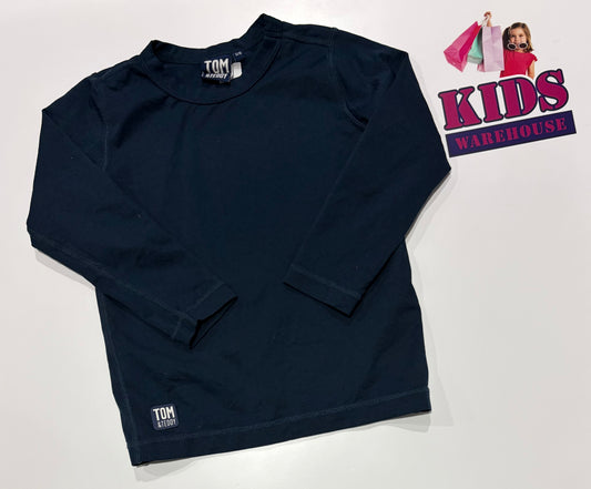 Tom & Teddy Navy Blue Top Size 5