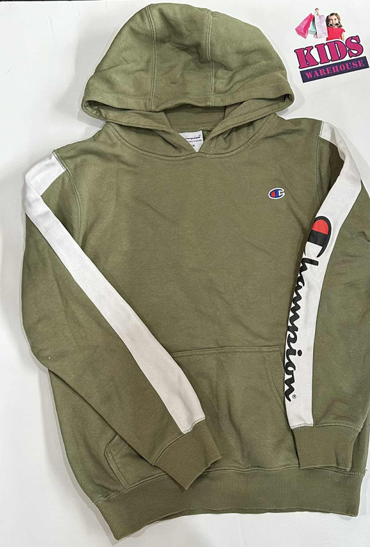 Champion Green & White Hoodie Size 12