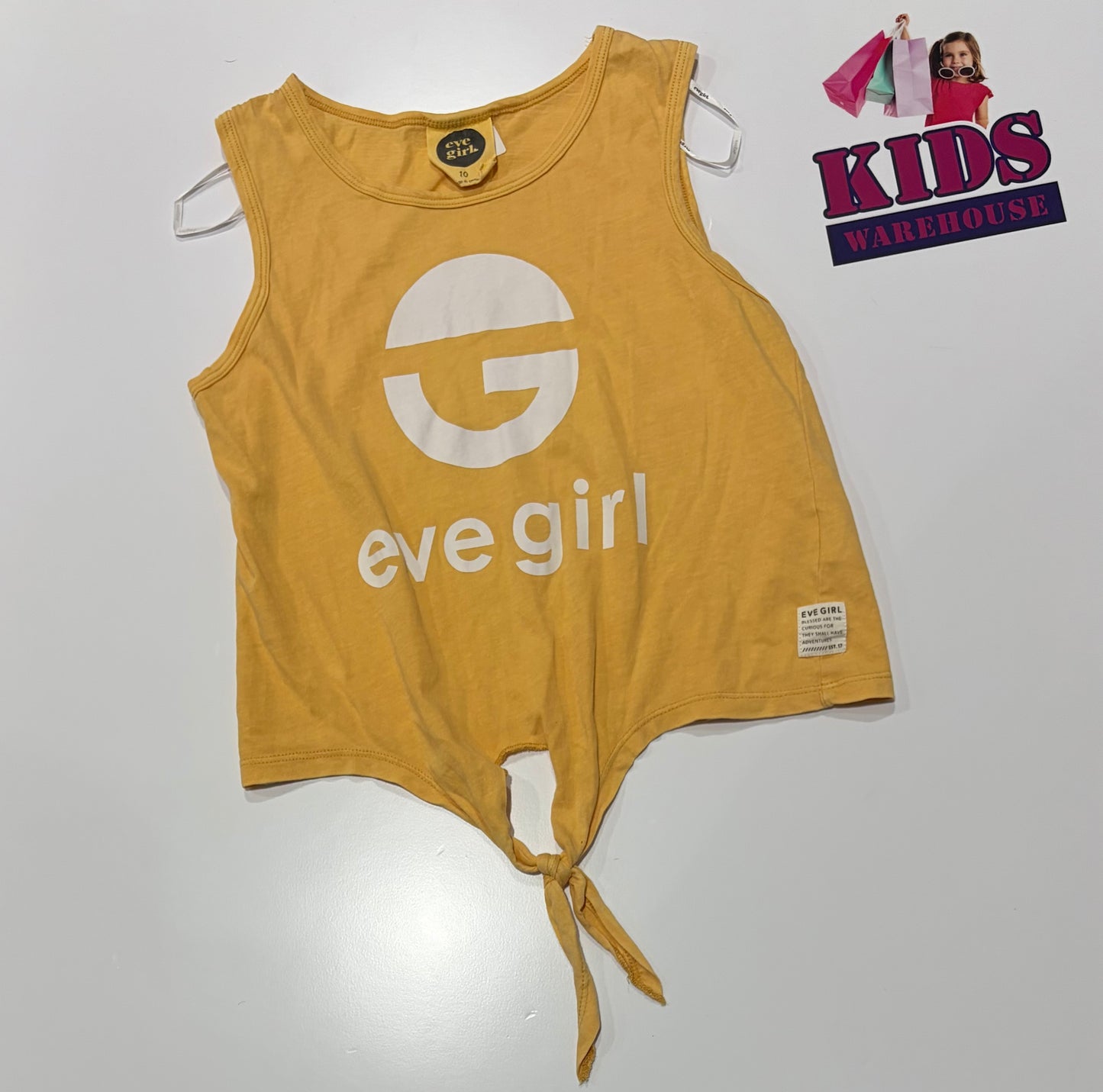 Eve Girl Yellow Singlet Size 10