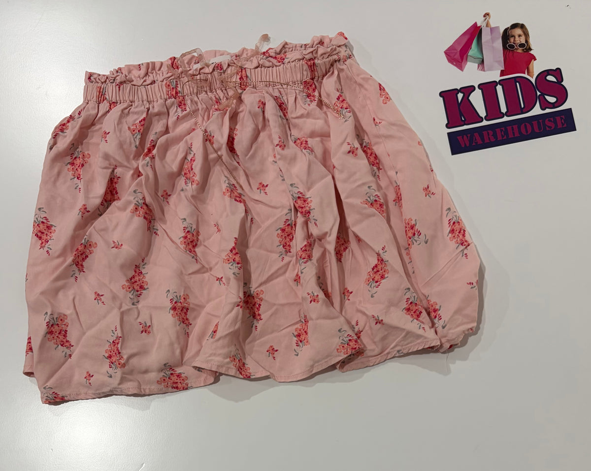 Minoti Pink, Floral Print Skirt Size 12