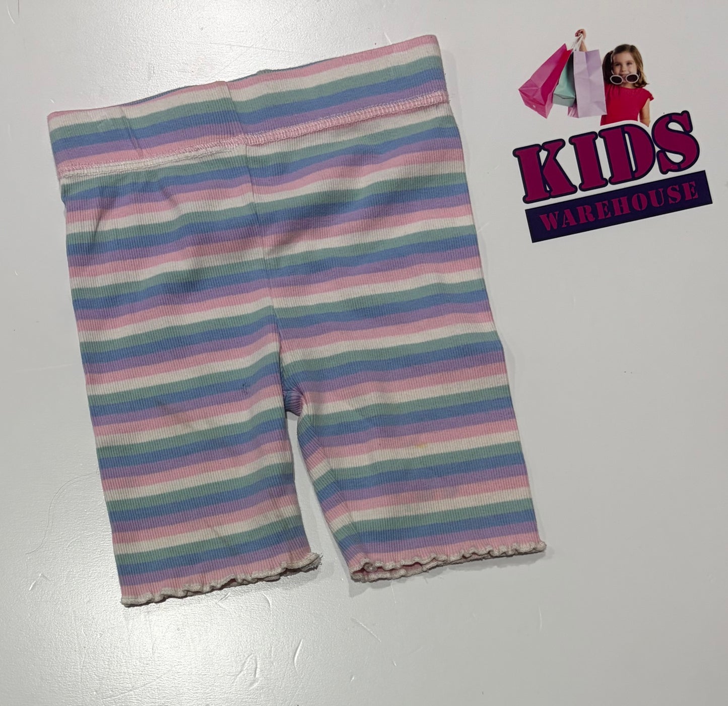 Cotton On Purple, Pink, Blue, White Stripe Pants Size 4