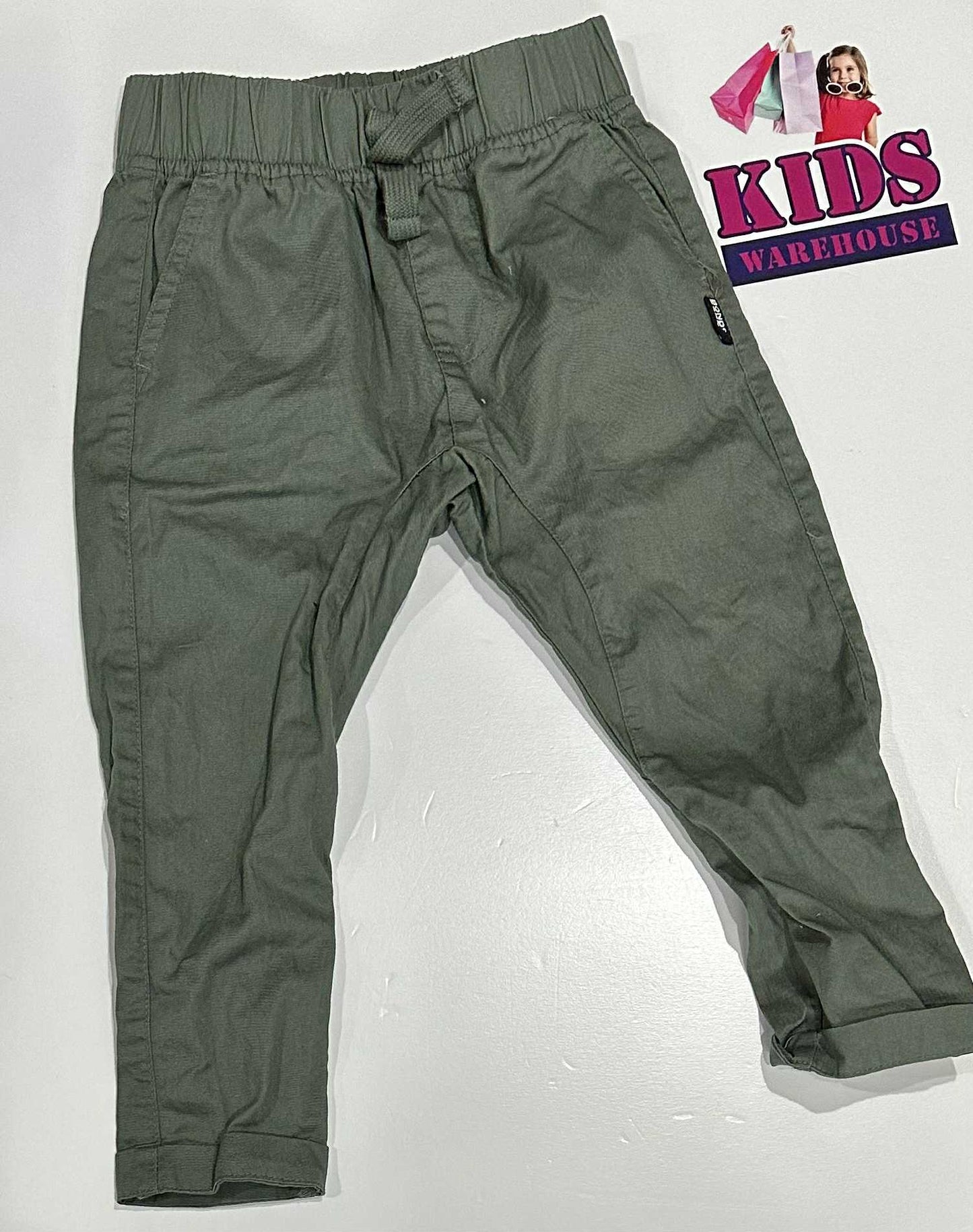 Bonds Green Pants Size 2