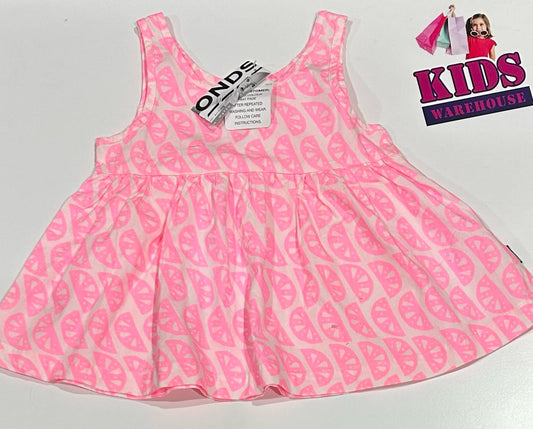 New Bonds Pink Dress Size 00