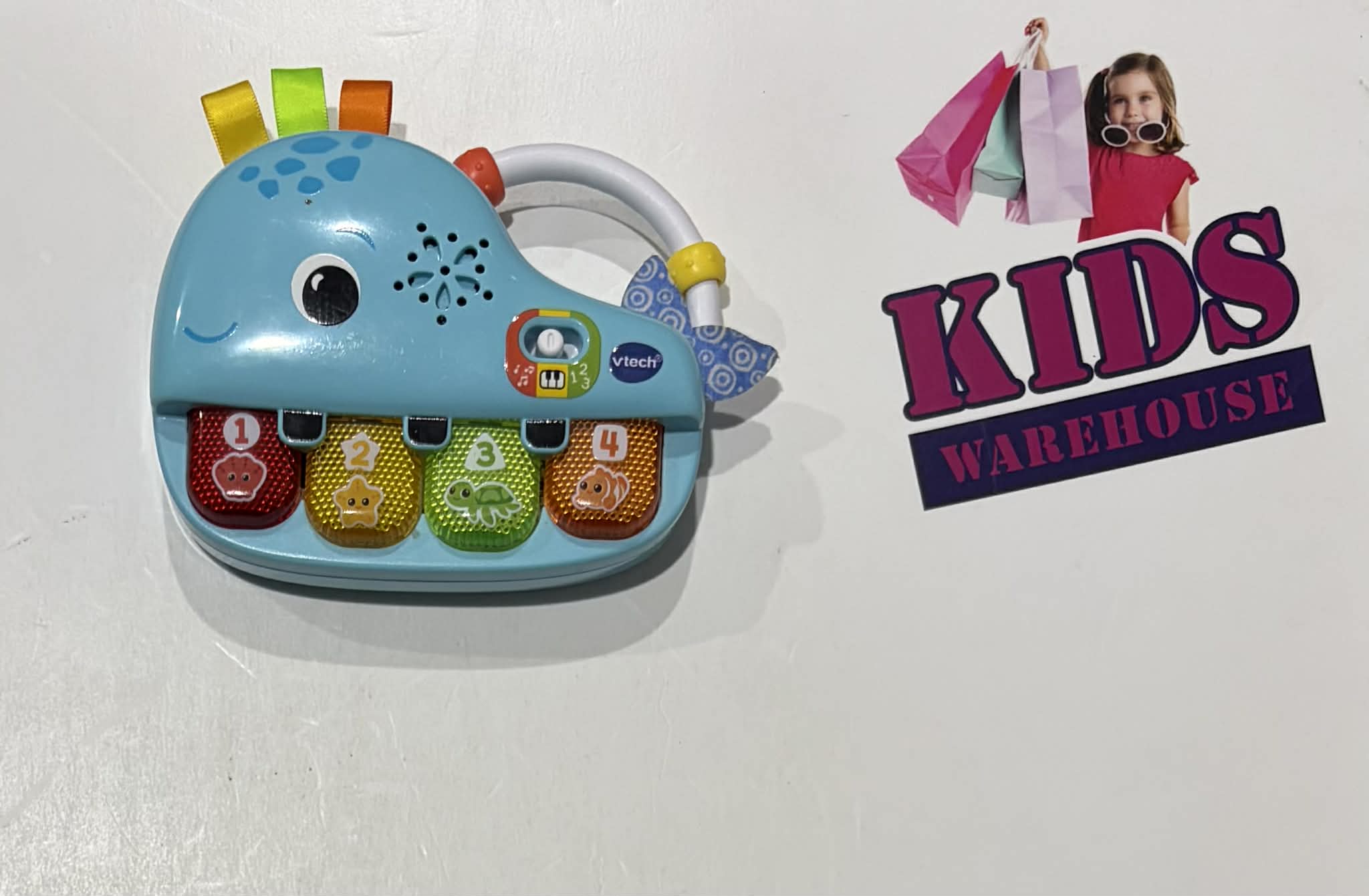 Vtech Whale Piano Toy (Tested) – Kids Warehouse AU