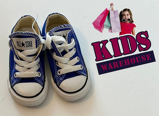 Converse Blue Shoes Size 4 (Toddler)