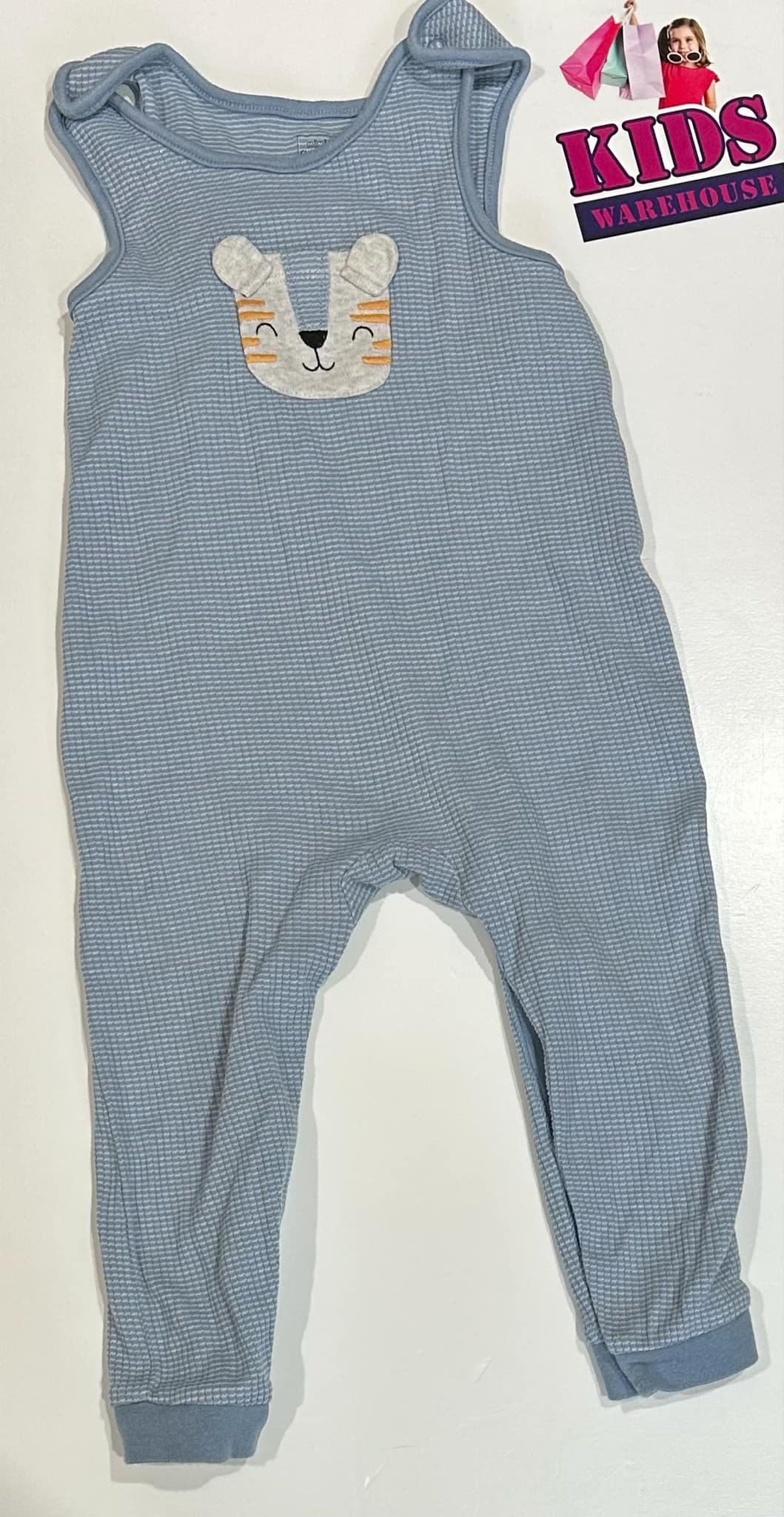 Mini Cuddles Blue Overalls Size 1