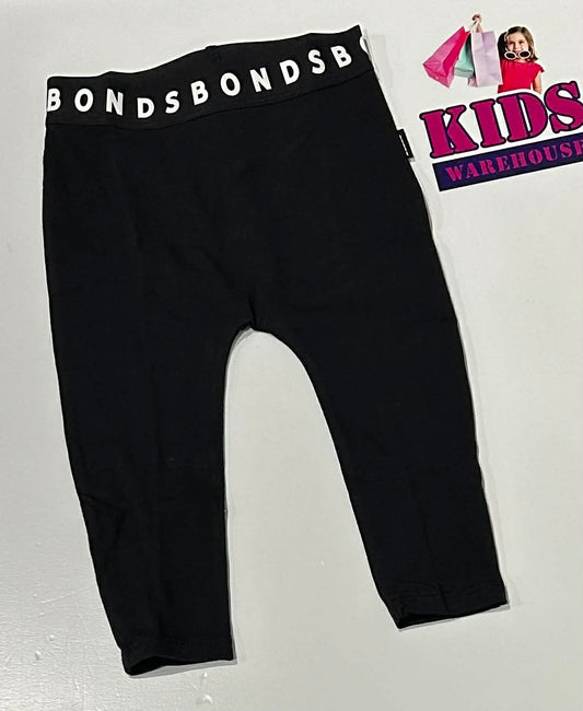 Bonds Black Leggings Size 0