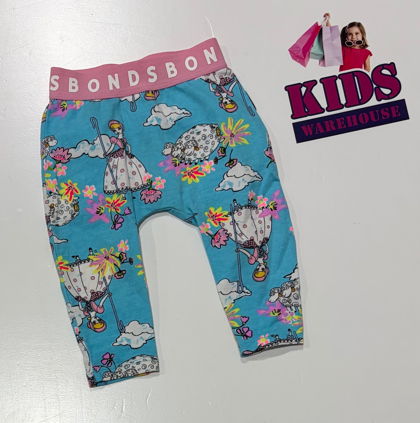 Bonds X Disney Toy Story Blue, Characters Print Pants Size 000