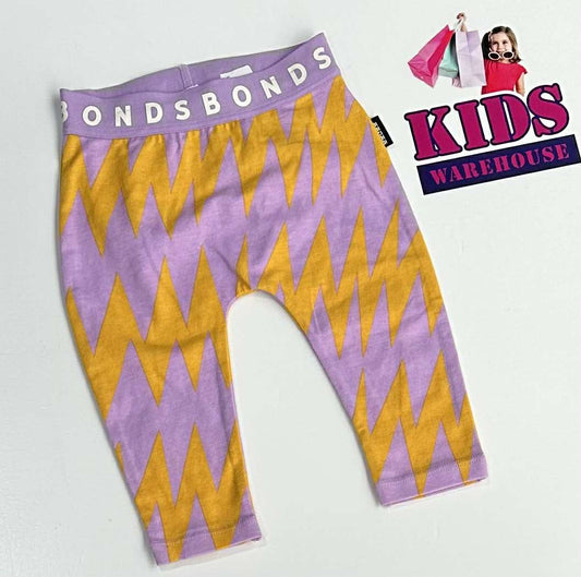 Bonds Purple & Yellow Pants Size 000