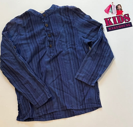 Ulsa Kids Blue Shirt Size 5/6