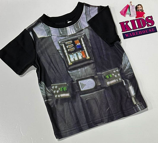Star Wars Black Too With Darth Vader Print Size 2