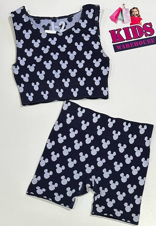 Cotton On Navy Blue 2 Piece Set Size 1