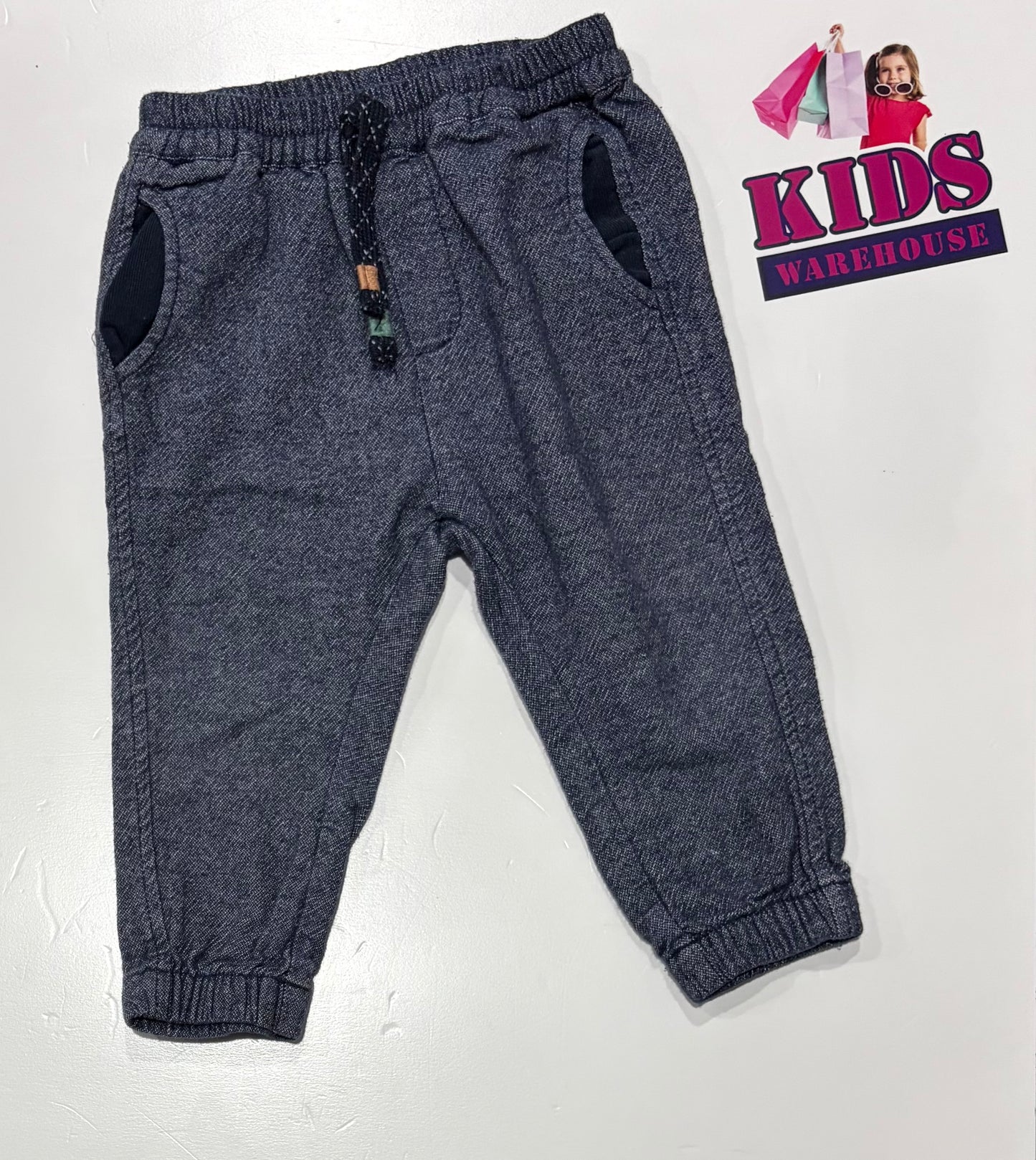 Teeny Weeny Grey Pants Size 1