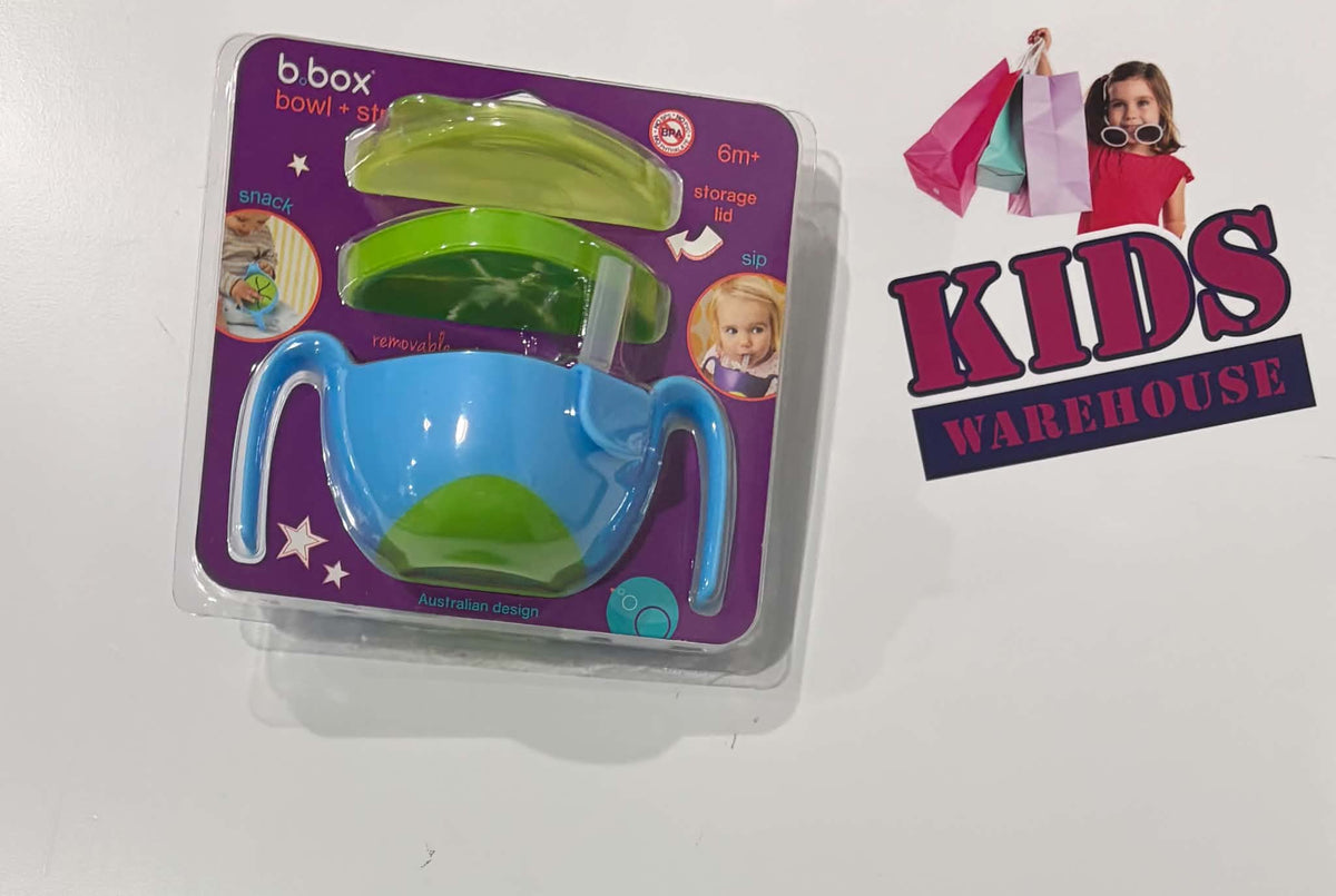 Not Used B.Box Bowl And Straw Set