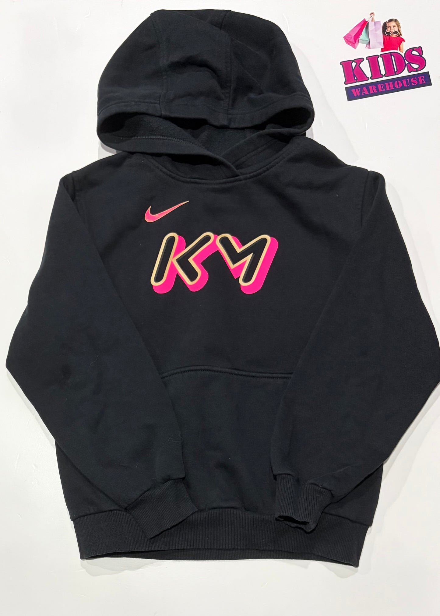 Nike Black, Pink Hoodie Size 10