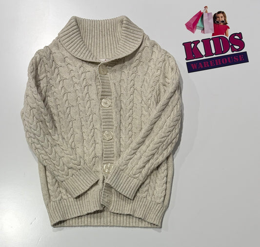 Seed Heritage White Knit Sweater Size 3