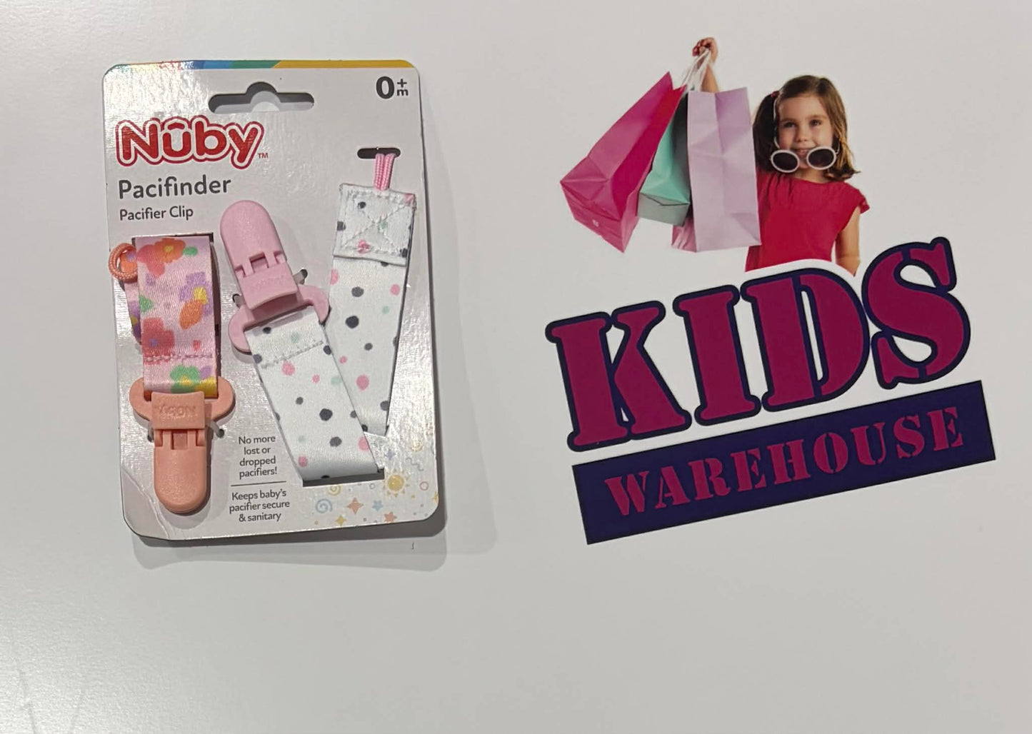 Not Used Nûby 2 Pack Pacifier Clip