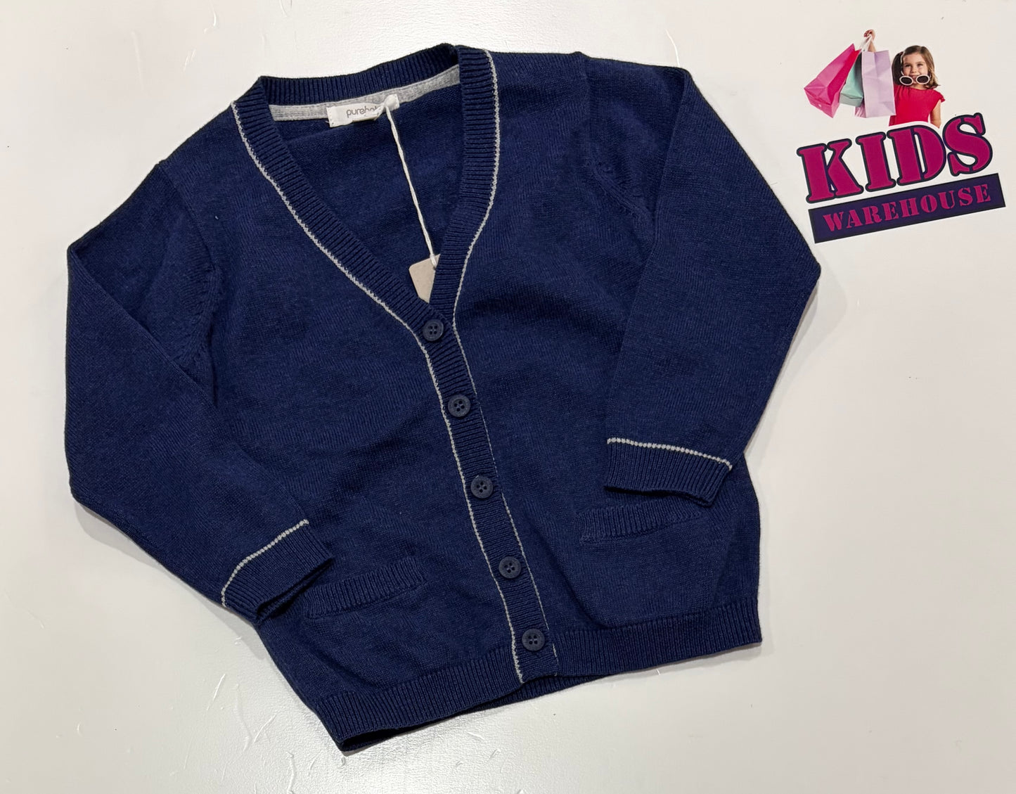 Not Used Purebaby Navy Blue Sweater Size 2