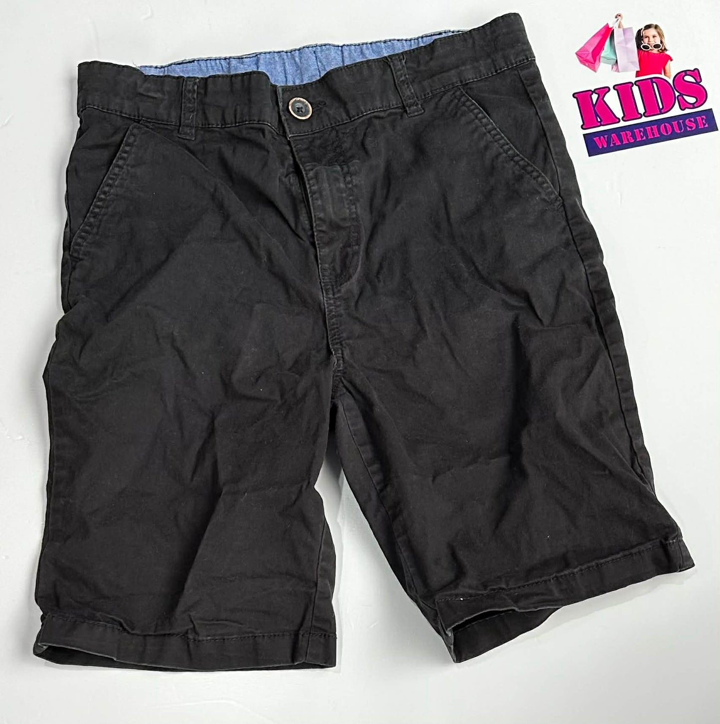 Bauhaus Black & Blue Shorts Size 16